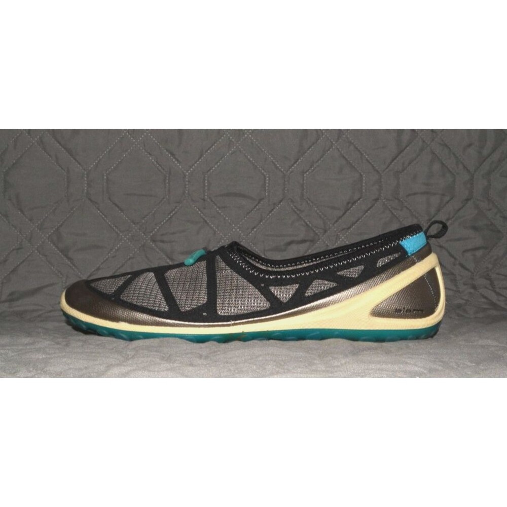 ECCO BIOM Lite 1.3 Zip Slip On Shoes Women’s US 9-9.5 EU 40 Silver Walking w Box - Picture 6 of 11